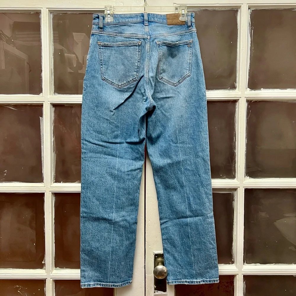 Madewell Curvy 90s Straight Jean, Size 27 - Picture 3 of 5